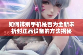 如何辨别手机是否为全新未拆封正品设备的方法揭秘