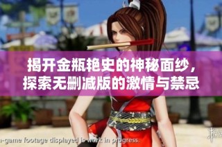 揭开金瓶艳史的神秘面纱，探索无删减版的激情与禁忌世界