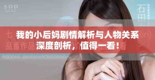 我的小后妈剧情解析与人物关系深度剖析，值得一看！