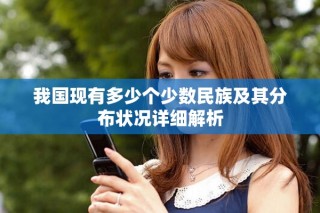我国现有多少个少数民族及其分布状况详细解析