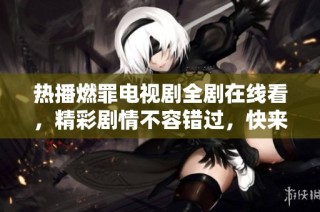 热播燃罪电视剧全剧在线看，精彩剧情不容错过，快来观看！