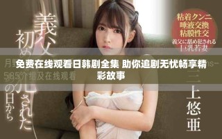 免费在线观看日韩剧全集 助你追剧无忧畅享精彩故事