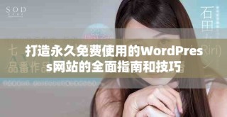 打造永久免费使用的WordPress网站的全面指南和技巧