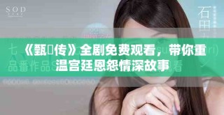《甄嬛传》全剧免费观看，带你重温宫廷恩怨情深故事
