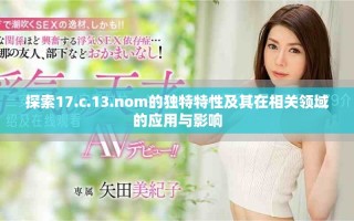 探索17.c.13.nom的独特特性及其在相关领域的应用与影响