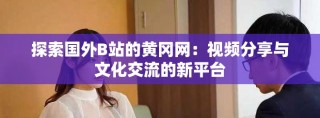 探索国外B站的黄冈网：视频分享与文化交流的新平台