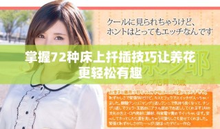 掌握72种床上扦插技巧让养花更轻松有趣