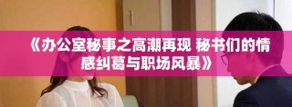 《办公室秘事之高潮再现 秘书们的情感纠葛与职场风暴》