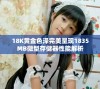 18K黄金色泽完美呈现1835MB微型存储器性能解析