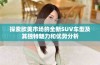 探索欧美市场的全新SUV车型及其独特魅力和优势分析