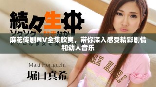 麻花传剧MV全集欣赏，带你深入感受精彩剧情和动人音乐