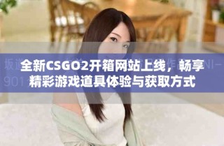 全新CSGO2开箱网站上线，畅享精彩游戏道具体验与获取方式