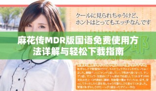 麻花传MDR版国语免费使用方法详解与轻松下载指南