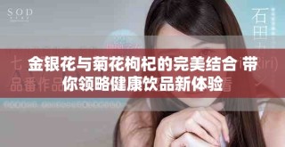 金银花与菊花枸杞的完美结合 带你领略健康饮品新体验