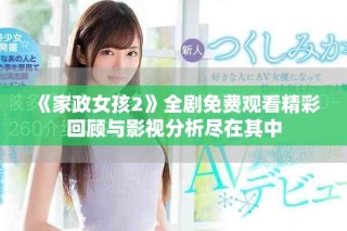 《家政女孩2》全剧免费观看精彩回顾与影视分析尽在其中