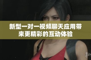 新型一对一视频聊天应用带来更精彩的互动体验