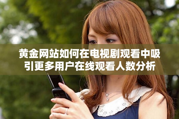 黄金网站如何在电视剧观看中吸引更多用户在线观看人数分析