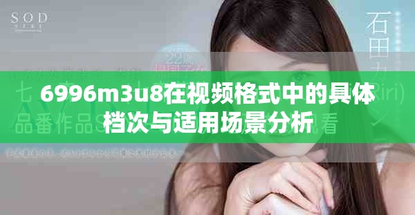 6996m3u8在视频格式中的具体档次与适用场景分析