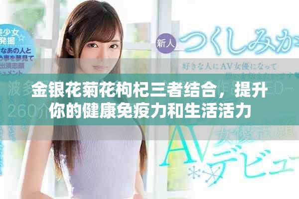 金银花菊花枸杞三者结合，提升你的健康免疫力和生活活力