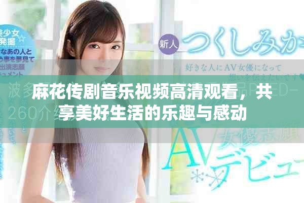 麻花传剧音乐视频高清观看，共享美好生活的乐趣与感动