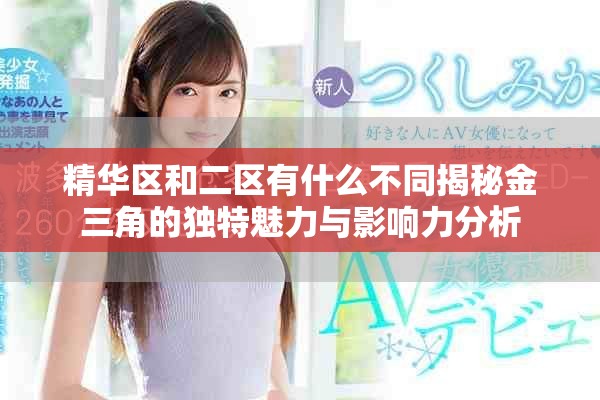 精华区和二区有什么不同揭秘金三角的独特魅力与影响力分析