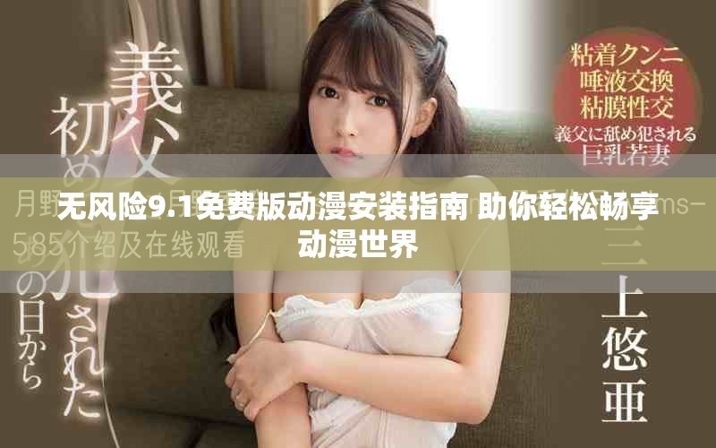 无风险9.1免费版动漫安装指南 助你轻松畅享动漫世界
