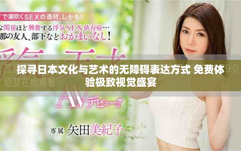 探寻日本文化与艺术的无障碍表达方式 免费体验极致视觉盛宴