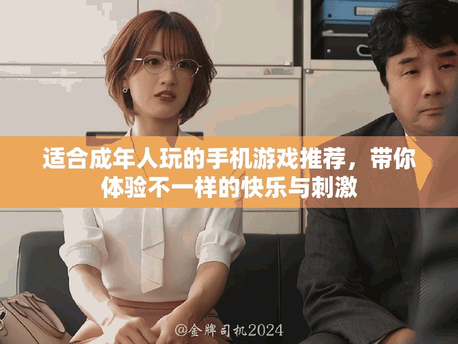 适合成年人玩的手机游戏推荐，带你体验不一样的快乐与刺激