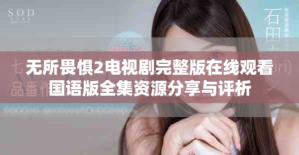 无所畏惧2电视剧完整版在线观看国语版全集资源分享与评析