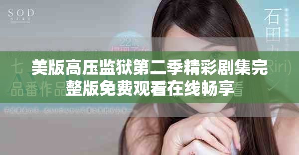 美版高压监狱第二季精彩剧集完整版免费观看在线畅享