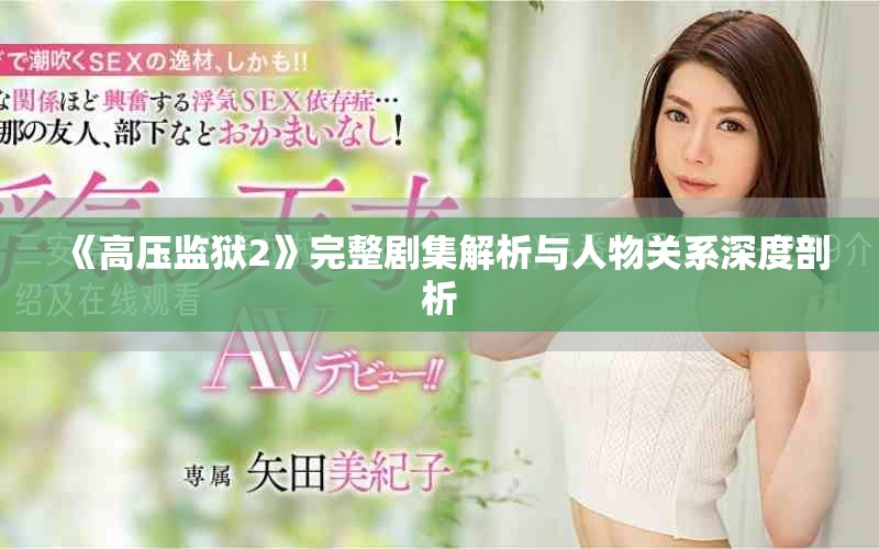 《高压监狱2》完整剧集解析与人物关系深度剖析