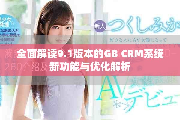 全面解读9.1版本的GB CRM系统新功能与优化解析