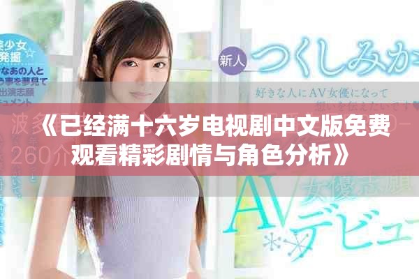《已经满十六岁电视剧中文版免费观看精彩剧情与角色分析》