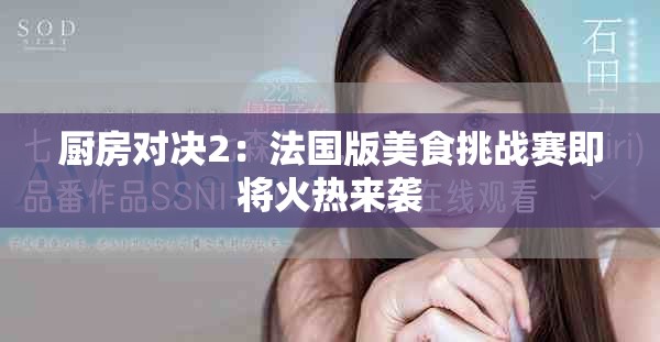 厨房对决2：法国版美食挑战赛即将火热来袭