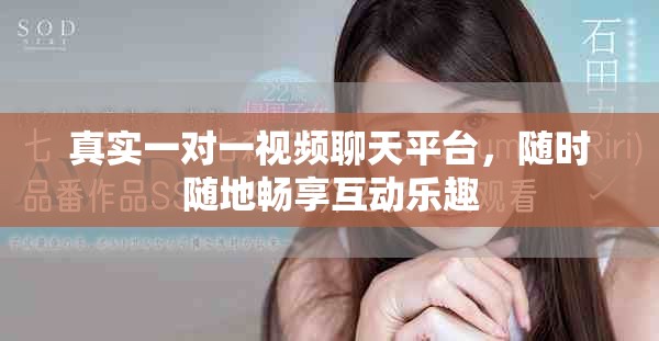 真实一对一视频聊天平台，随时随地畅享互动乐趣