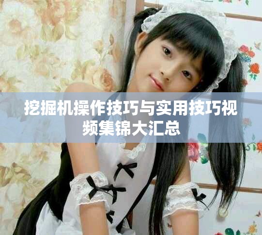 挖掘机操作技巧与实用技巧视频集锦大汇总