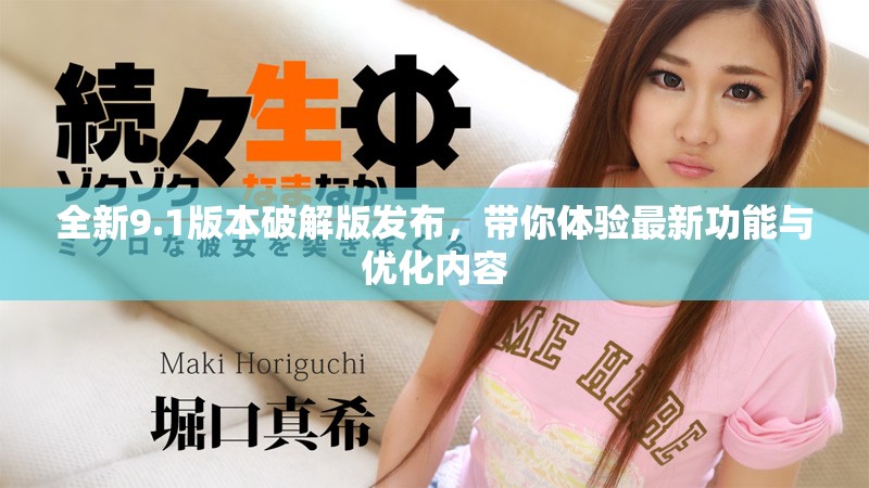 全新9.1版本破解版发布，带你体验最新功能与优化内容