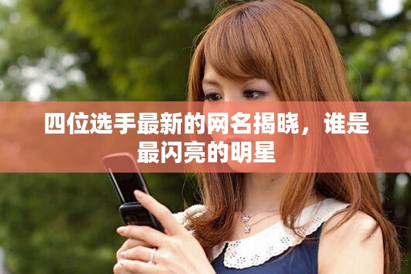 四位选手最新的网名揭晓，谁是最闪亮的明星