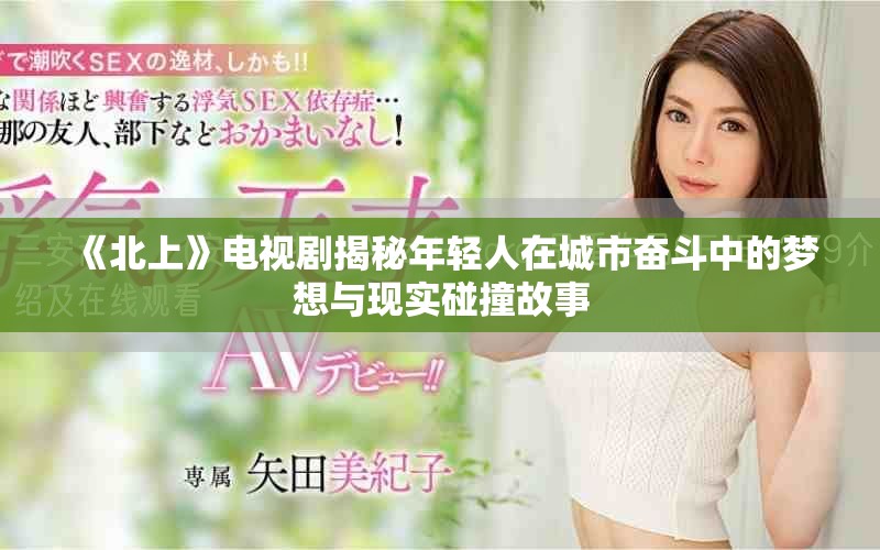 《北上》电视剧揭秘年轻人在城市奋斗中的梦想与现实碰撞故事