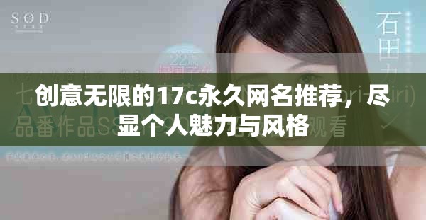 创意无限的17c永久网名推荐，尽显个人魅力与风格