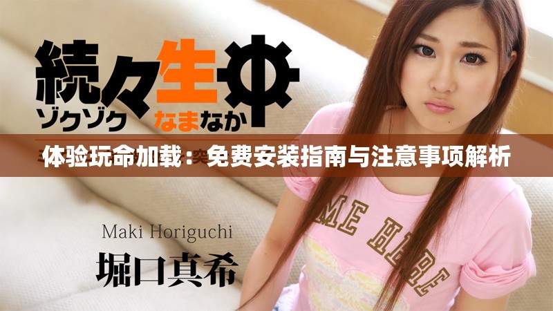 体验玩命加载：免费安装指南与注意事项解析