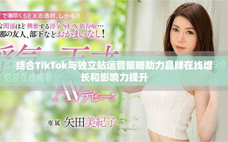 结合TikTok与独立站运营策略助力品牌在线增长和影响力提升