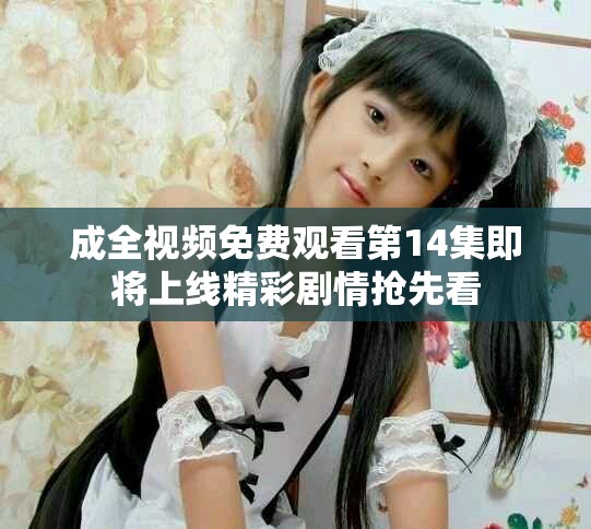 成全视频免费观看第14集即将上线精彩剧情抢先看