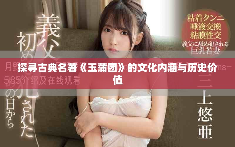 探寻古典名著《玉蒲团》的文化内涵与历史价值