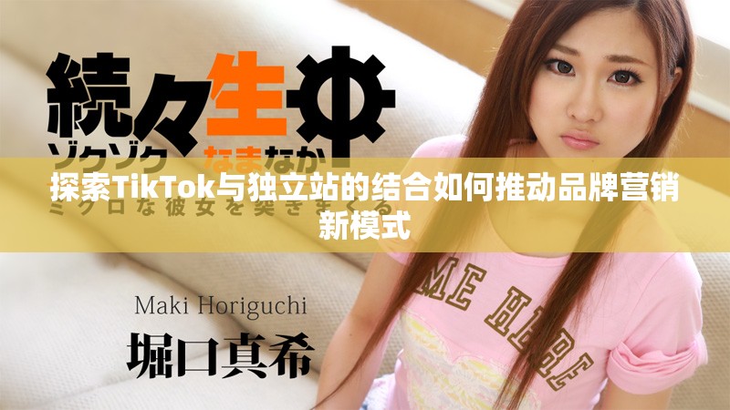 探索TikTok与独立站的结合如何推动品牌营销新模式