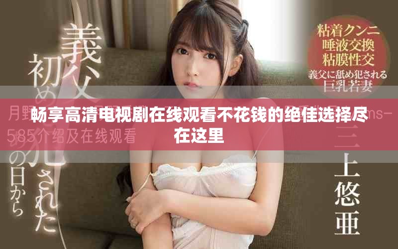 畅享高清电视剧在线观看不花钱的绝佳选择尽在这里