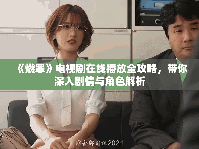 《燃罪》电视剧在线播放全攻略，带你深入剧情与角色解析