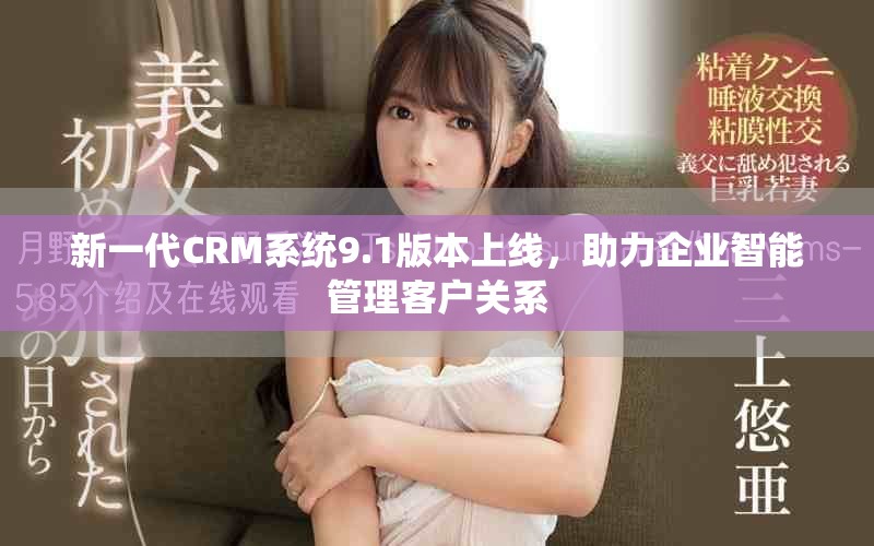 新一代CRM系统9.1版本上线，助力企业智能管理客户关系