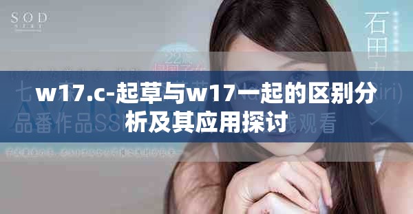 w17.c-起草与w17一起的区别分析及其应用探讨