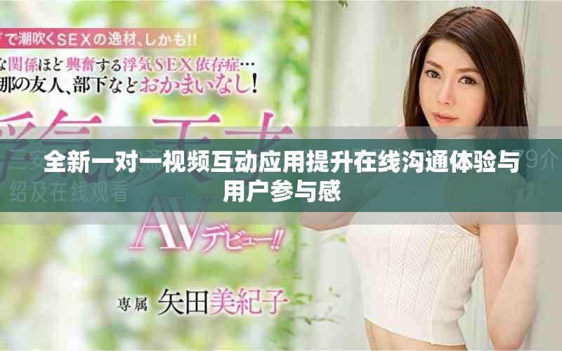 全新一对一视频互动应用提升在线沟通体验与用户参与感